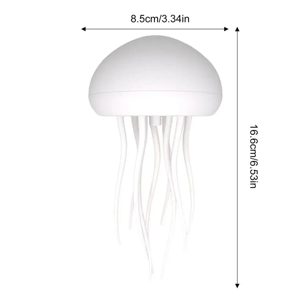 Smart Jellyfish Glow Lamp - Decorative Mood Light for Any Space, Voice Controlled.