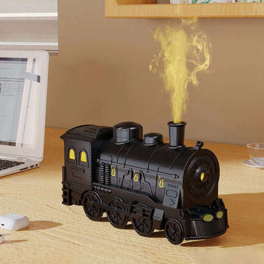 Train Shape Aromatherapy Essential Oil Diffuser, Mist, Mood, and Glow in One.