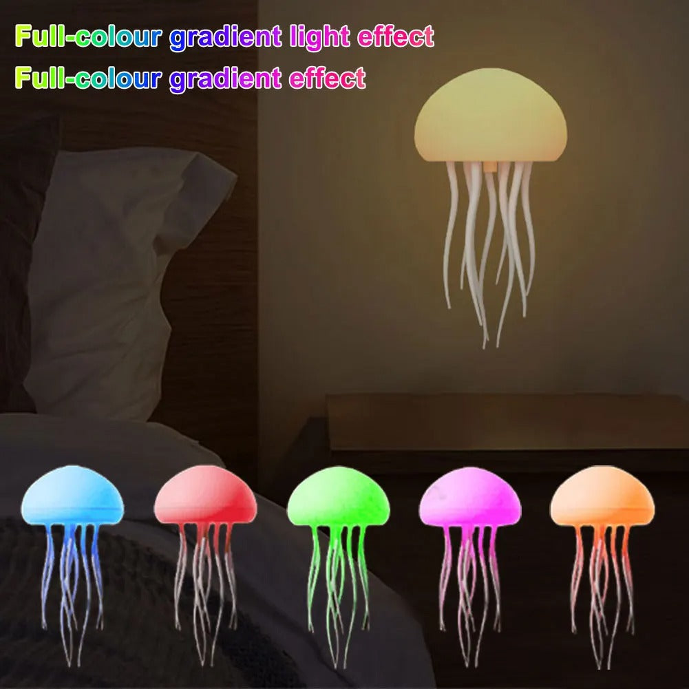 Smart Jellyfish Glow Lamp - Decorative Mood Light for Any Space, Voice Controlled.